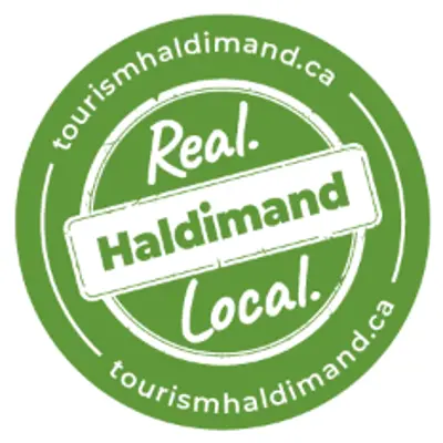 Real. Haldimand. Local sticker