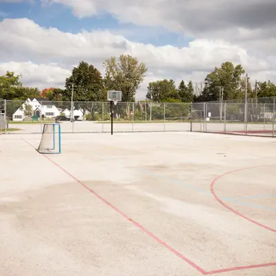 Basketball Court At Dunnville Lions Park