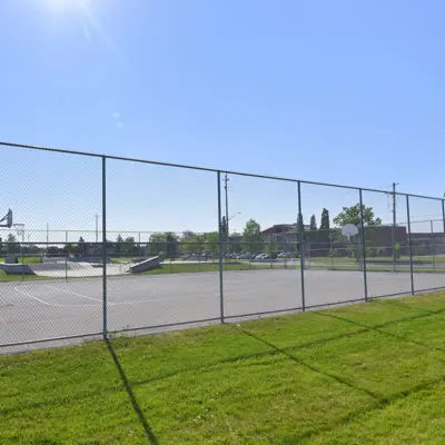 Tennis Court At Caledonia Kinsmen Park