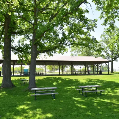 Pavilion And Picnic Space At Jarvis Lions Park