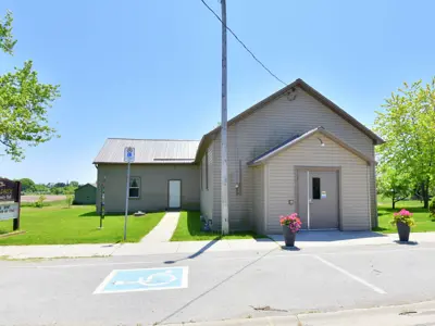 Exterior View Of Entrance And Accessible Parking