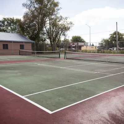 Tennis Courts At Dunnville Lions Park