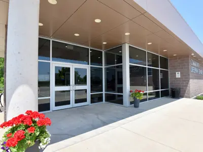 Exterior Front Walkway Of Lifespan Centre